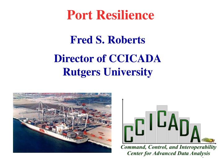 port resilience