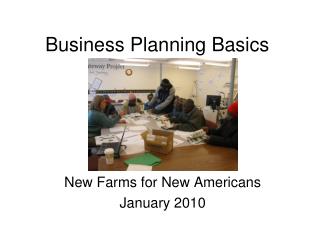 Business Planning Basics