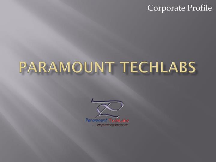 paramount techlabs