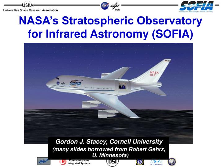 nasa s stratospheric observatory for infrared astronomy sofia