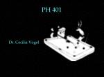 PH 401 - slide 1