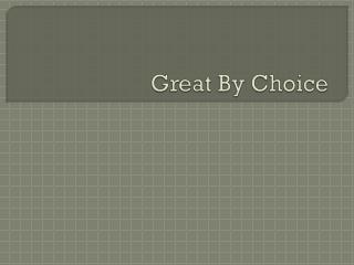 great by choice