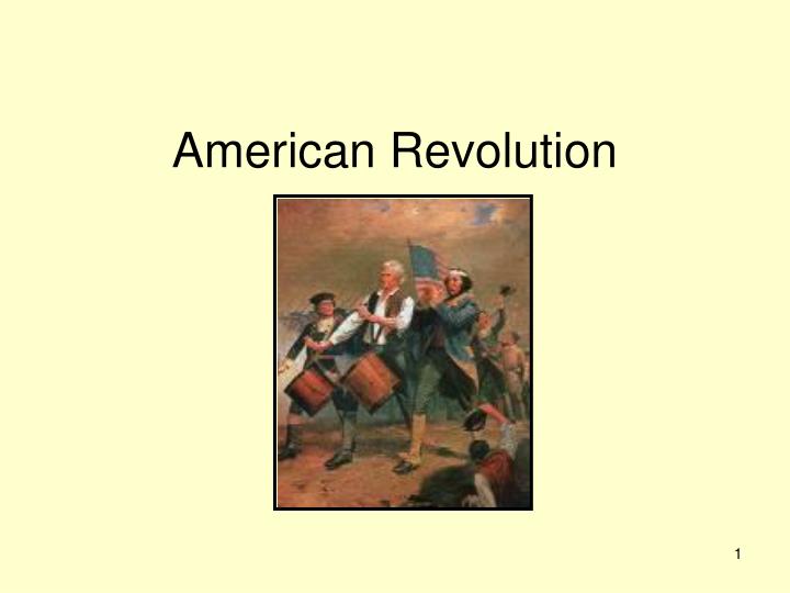 american revolution