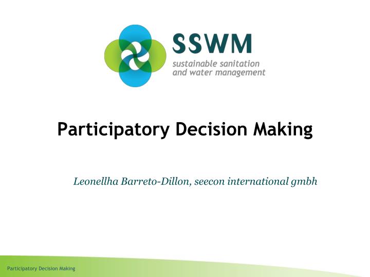 participatory decision making