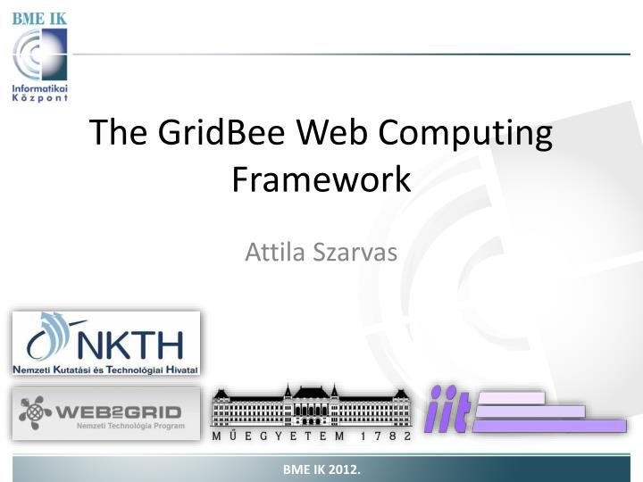 the gridbee web computing framework