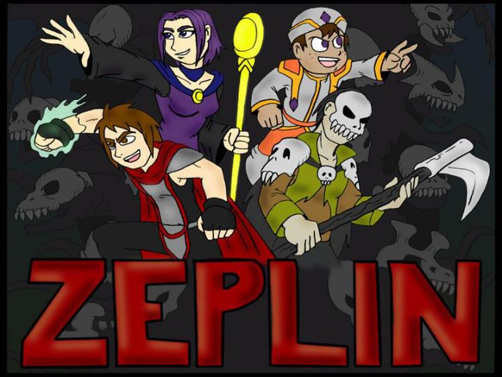 zeplin title screen