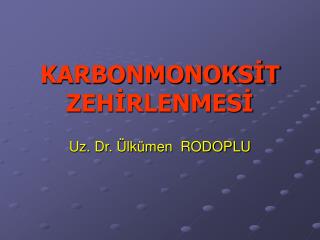 karbonmonoks t zeh rlenmes
