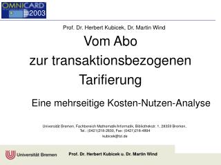 vom abo zur transaktionsbezogenen tarifierung