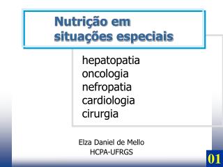 nutri o em situa es especiais