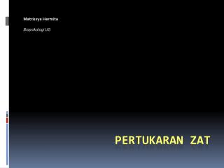 matrissya hermita biopsikologi ug