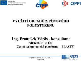 vyu it odpad z p nov ho polystyrenu ing franti ek v r s konzultant