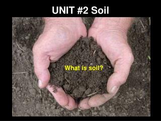 UNIT #2 Soil