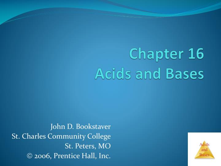 chapter 16 acids and bases