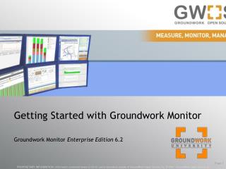 Getting Started with Groundwork Monitor