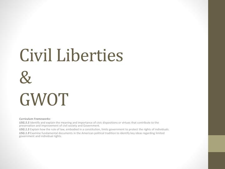 civil liberties gwot