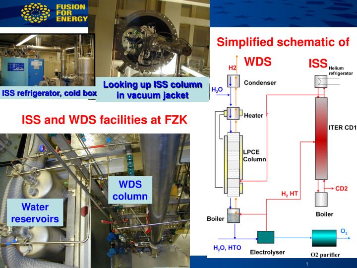 iss and wds facilities at fzk