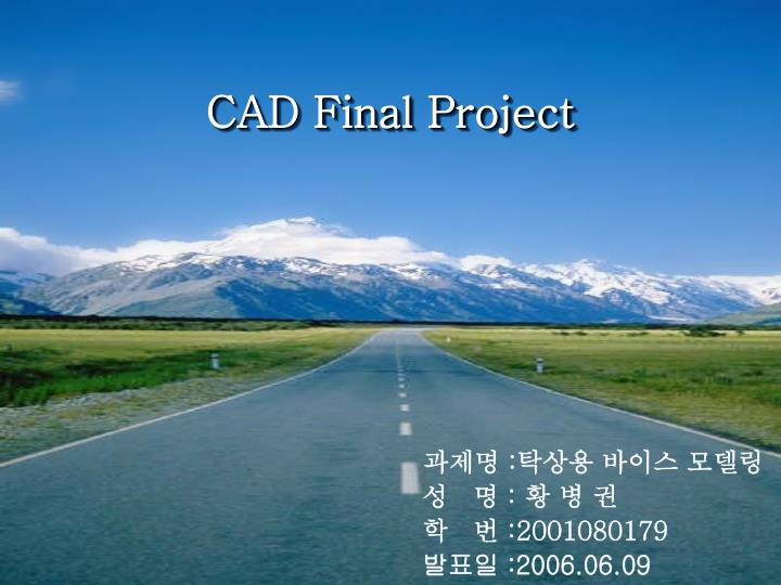 cad final project