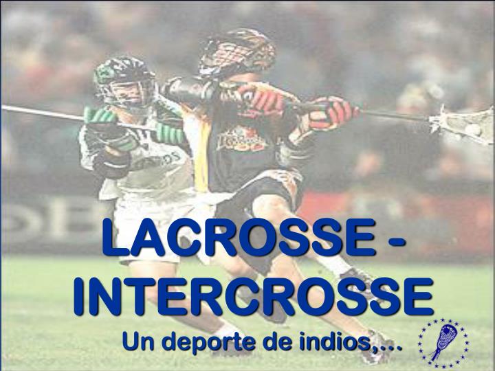lacrosse intercrosse