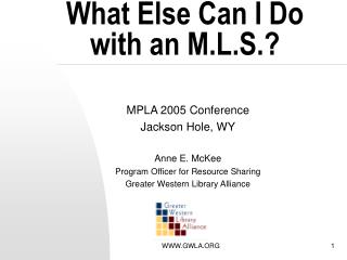 What Else Can I Do with an M.L.S.?