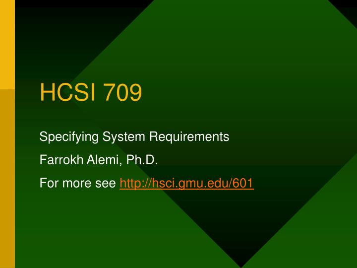 hcsi 709