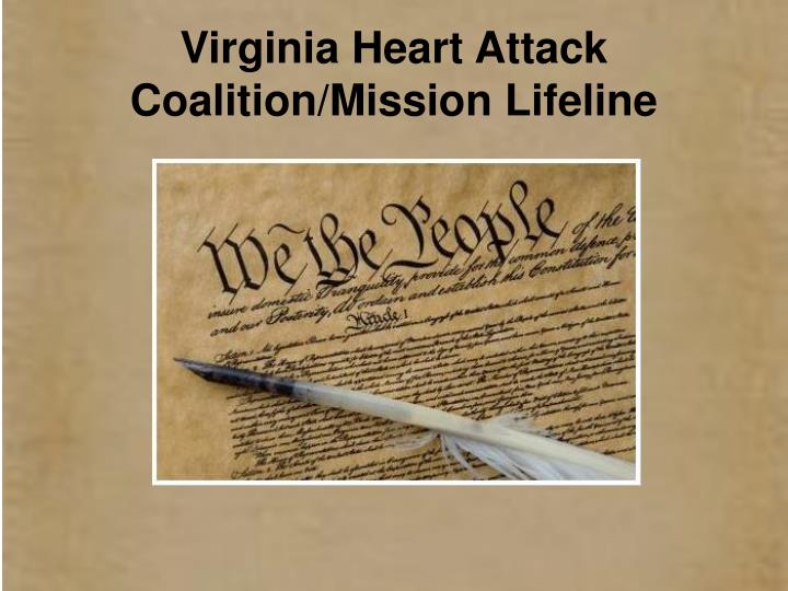 virginia heart attack coalition mission lifeline
