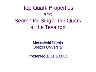 Top Quark Properties and Search for Single Top Quark at the Tevatron