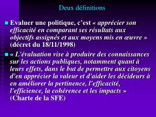deux d finitions