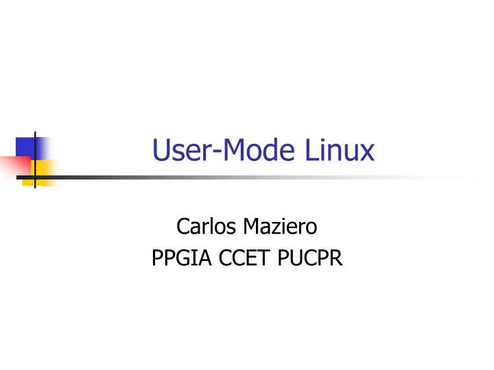 user mode linux