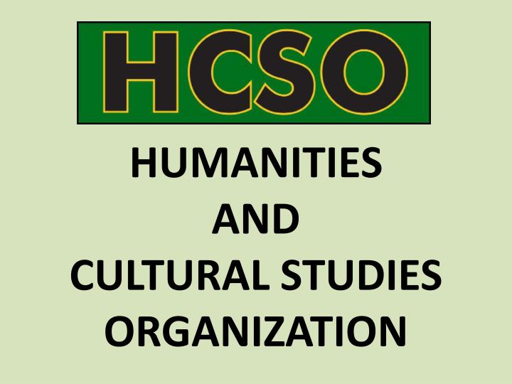 humanities and cultural studies organization
