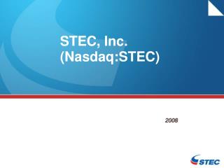 STEC, Inc. (Nasdaq:STEC)