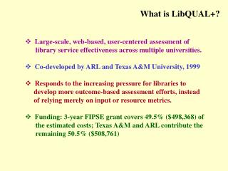 What is LibQUAL+?