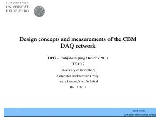 Design concepts and measurements of the CBM DAQ network