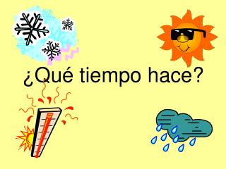 qu tiempo hace