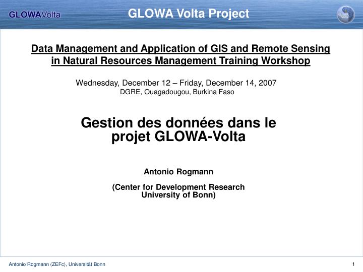 glowa volta project