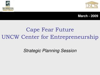 Cape Fear Future UNCW Center for Entrepreneurship