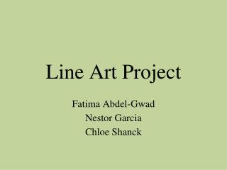 Line Art Project