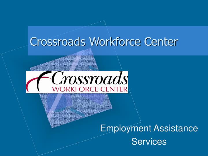 crossroads workforce center