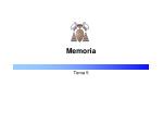 Memoria - slide 1