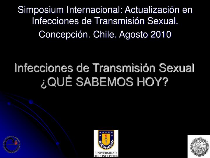 infecciones de transmisi n sexual qu sabemos hoy