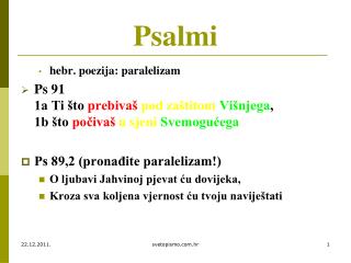 Psalmi