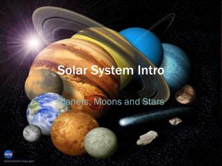 Solar System Intro