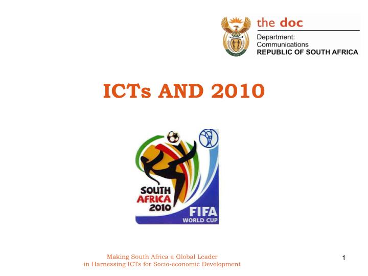 icts and 2010