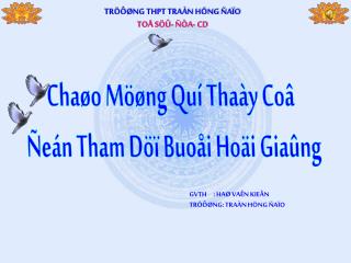 tr ng thpt tra n h ng a o to s a cd