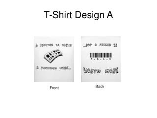 T-Shirt Design A