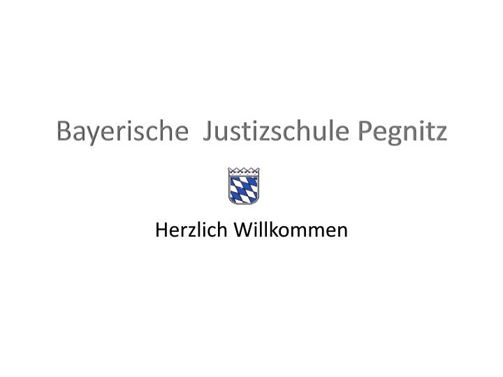 bayerische justizschule pegnitz