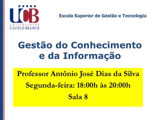 gest o do conhecimento e da informa o