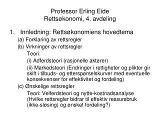 professor erling eide retts konomi 4 avdeling