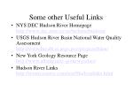 Essential Resources and Research Links for Hudson River Studies - slide 1