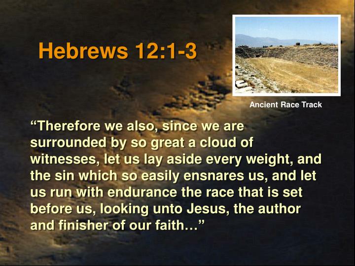 hebrews 12 1 3