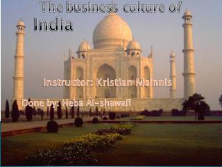 The business culture of India